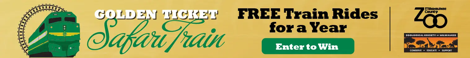Golden Ticket Safari Train - Free Train Rides for a Year. Enter to Win.